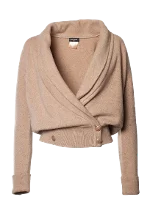 Brown Cashmere Chanel Cardigan