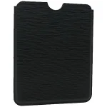 Black Leather Louis Vuitton iPad Etui