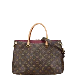 Brown Canvas Louis Vuitton Pallas