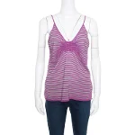 Purple Knit Armani Collezioni Top