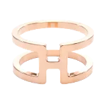 Gold Metal Hermès Scarf Ring