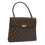 Brown Canvas Louis Vuitton Malesherbes