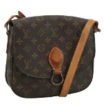 Brown Canvas Louis Vuitton Saint Cloud