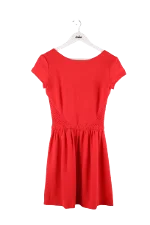 Red Fabric Maje Dress