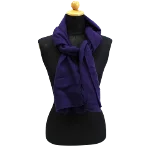 Purple Canvas Burberry Scarf