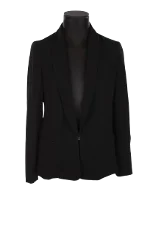 Black Viscose Sézane Blazer