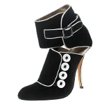 Black Suede Manolo Blahnik Boots