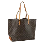 Brown Canvas Louis Vuitton Cabas