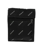 Black Fabric Balenciaga Clutch