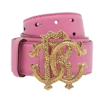 Pink Leather Roberto Cavalli Belt