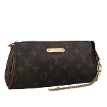 Brown Canvas Louis Vuitton Eva