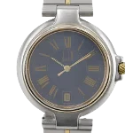 Navy Glass Dunhill Watch