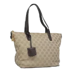 Beige Canvas Loewe Tote