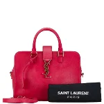 Pink Leather Yves Saint Laurent Handbag