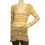 Yellow Cotton DKNY Top