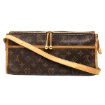 Brown Canvas Louis Vuitton Popincourt