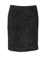 Black Wool Simone Rocha Skirt