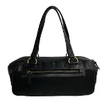Black Nylon Prada Boston Bag