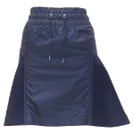 Navy Nylon Nike Skirt