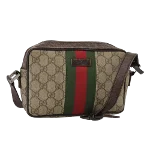 Beige Canvas Gucci Crossbody Bag