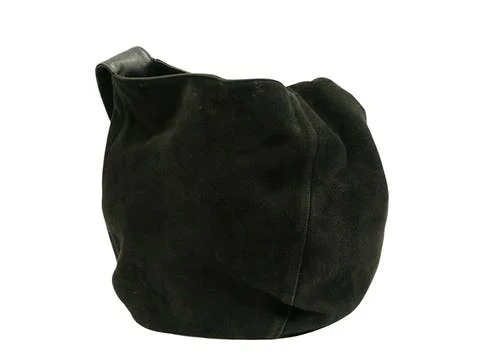 Black Suede Valentino Shoulder Bag