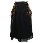 Black Silk Simone Rocha Skirt