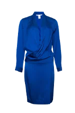 Blue Cotton Diane Von Furstenberg Dress