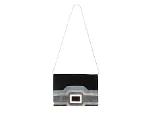 Black Suede Roger Vivier Shoulder Bag