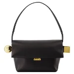 Black Leather Jacquemus Handbag