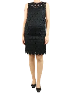 Black Cotton Marni Dress