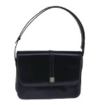 Black Leather Givenchy Shoulder Bag