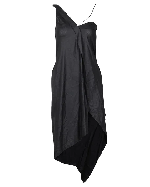 Black Fabric Issey Miyake Dress