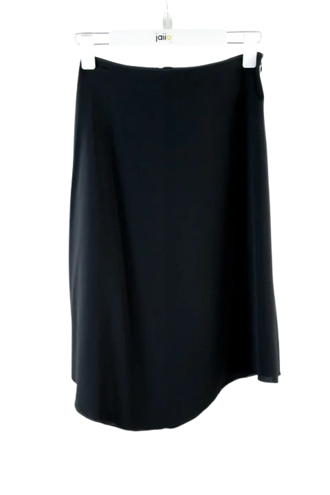 Black Polyester Altuzarra Skirt