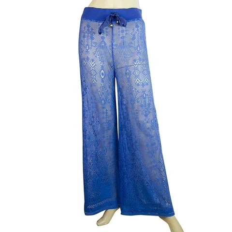 Blue Fabric Roberto Cavalli Pants