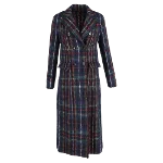 Navy Wool Etro Coat