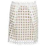 White Cotton Chloé Skirt