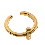 Gold Metal Louis Vuitton Ring