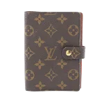 Brown Leather Louis Vuitton Agenda