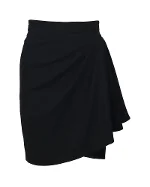 Black Polyester IRO Skirt