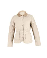 Beige Polyester Barbour Jacket