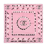 Pink Silk Chanel Scarf