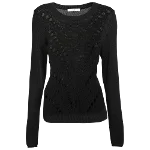 Black Knit Sandro Sweater