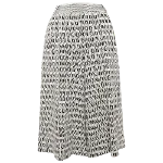 Black Fabric Fendi Skirt