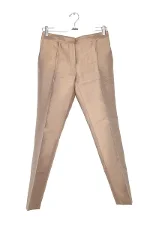 Brown Silk Salvatore Ferragamo Pants