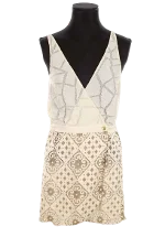 Beige Cotton Heimstone Dress