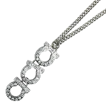 Silver Metal Salvatore Ferragamo Necklace