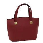 Red Leather Celine Handbag