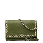 Green Leather Kate Spade Handbag