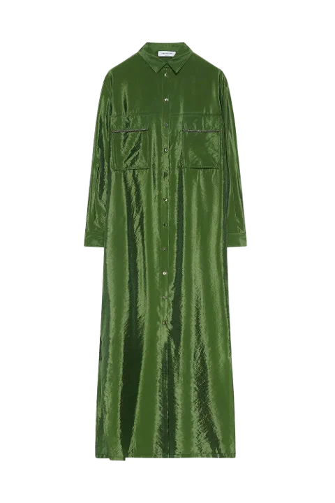 Green Fabric Fabiana Filippi Dress