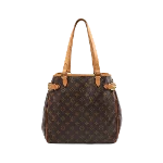 Brown Leather Louis Vuitton Batignolles